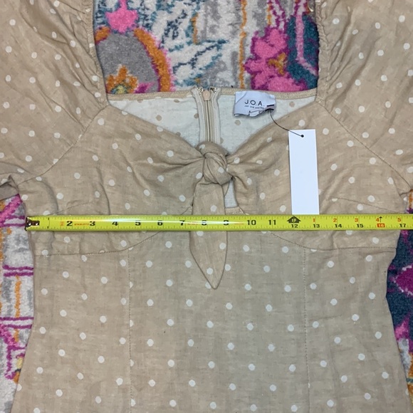 J.O.A. Polka dot puff sleeve dress 3070 - Picture 10 of 13